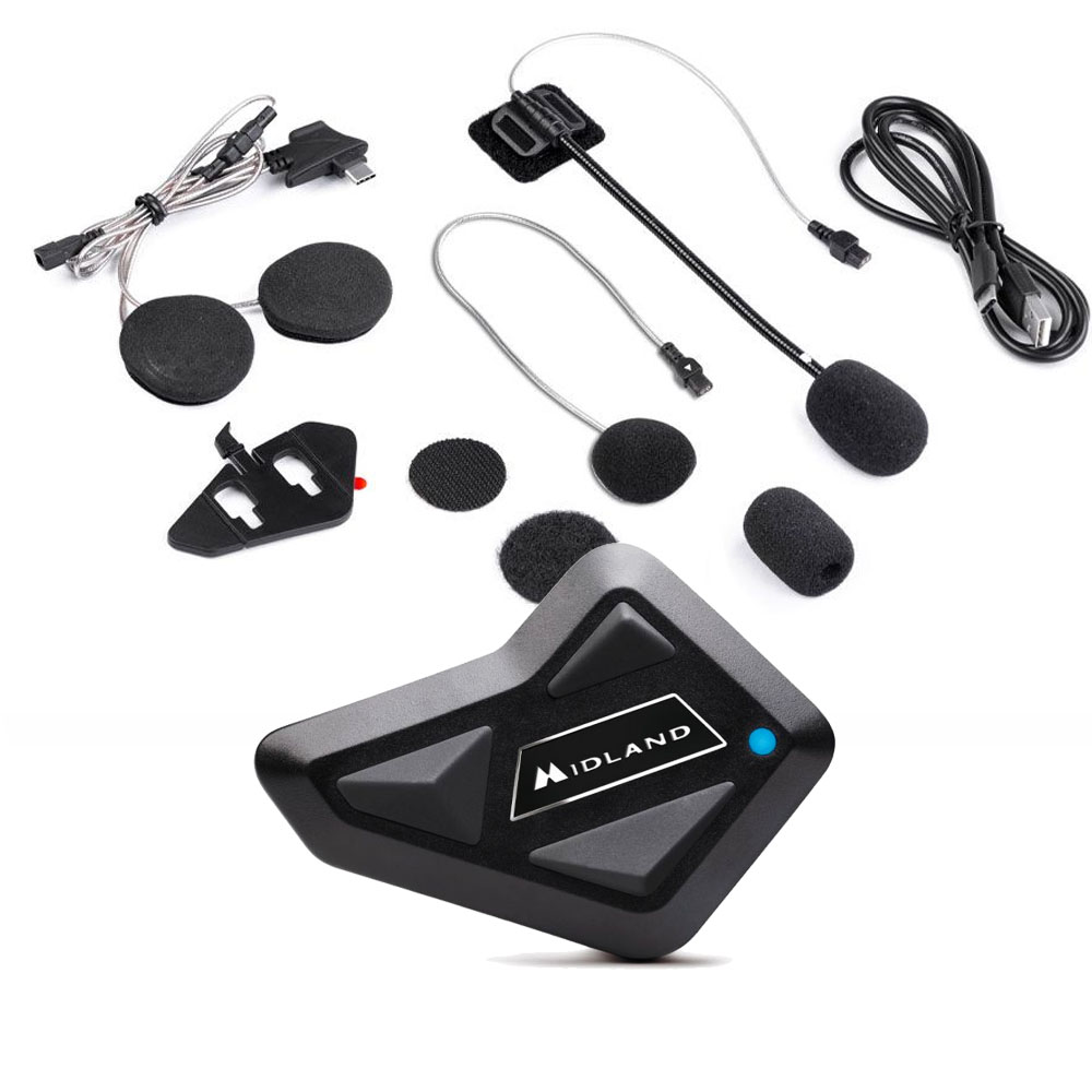 Interkom motocyklowy do kasku Midland BT Mini One – Poznań