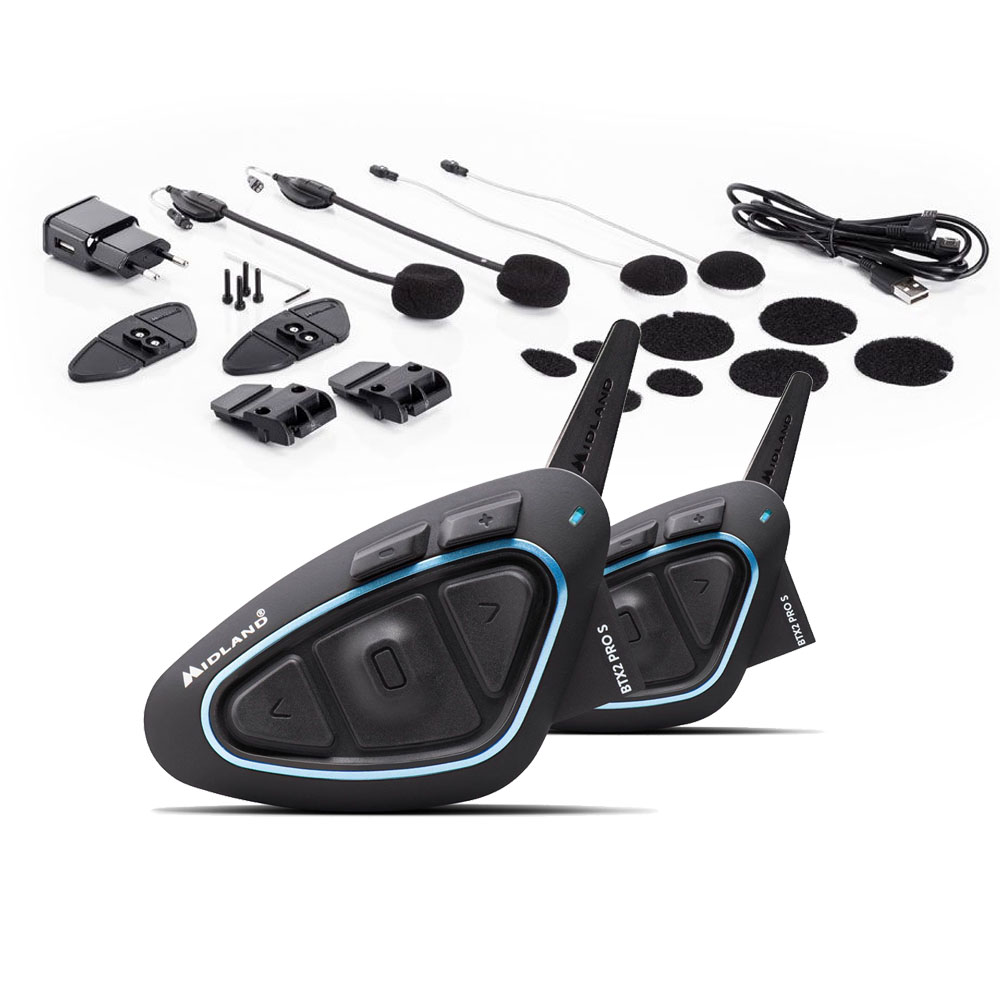Interkom motocyklowy do kasku Midland BTX2 PRO FM Duo – Poznań