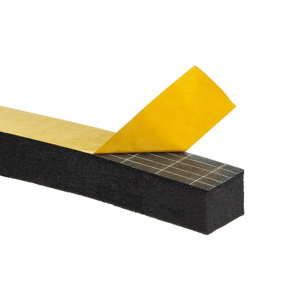 Uszczelka 15x15mm 40&deg;ShA samoprzylepna EPDM 10mb wzmocniona Kraków